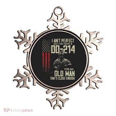 I AinT Perfect But I Do Have A Dd 214 For An Old Man Ornament