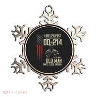 I AinT Perfect But I Do Have A Dd 214 For An Old Man Ornament thumb 0
