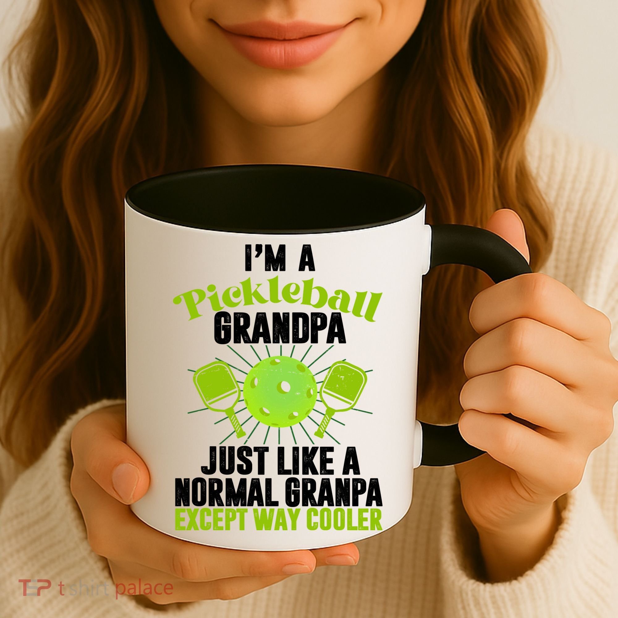 I'm A Pickleball Grandpa Just Like A Normal Grandpa Except Way Cooler Coffee Mug