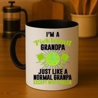 I'm A Pickleball Grandpa Just Like A Normal Grandpa Except Way Cooler Coffee Mug thumb 4