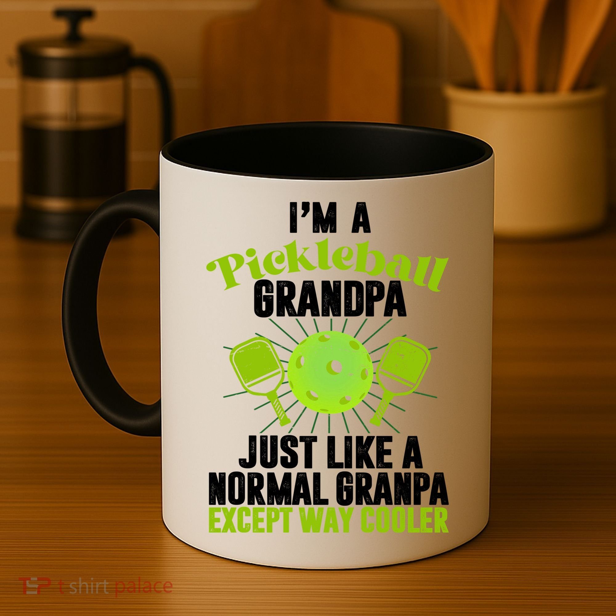 I'm A Pickleball Grandpa Just Like A Normal Grandpa Except Way Cooler Coffee Mug