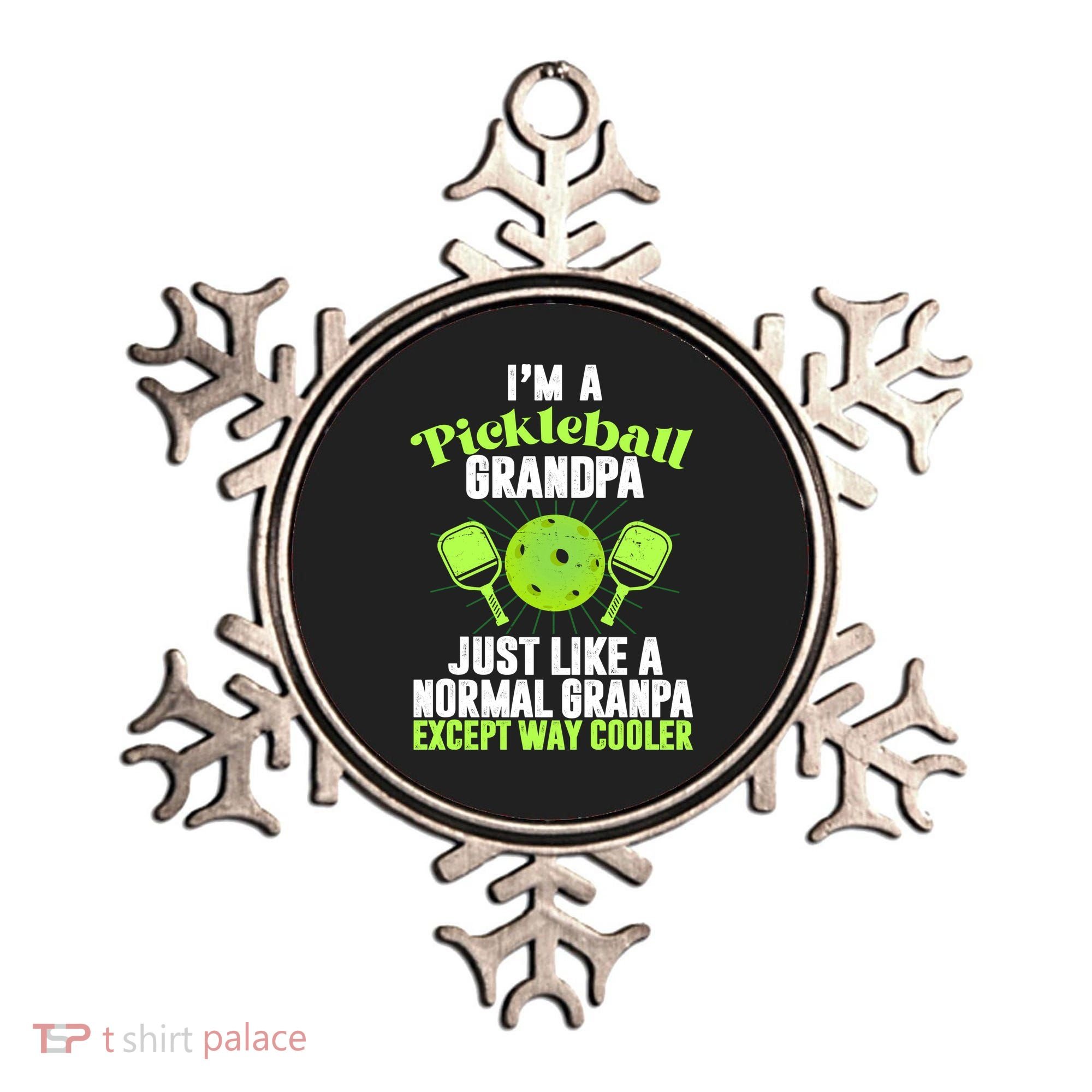 I'm A Pickleball Grandpa Just Like A Normal Grandpa Except Way Cooler Ornament
