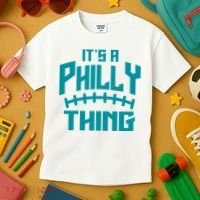 It's A Philly Thing Football Sport Lover Kids T-Shirt thumb 3