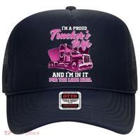 I'm A Proud Trucker's Wife And I'm In It For The Long Haul Hat thumb 0