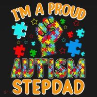 Im a Proud Autism Stepdad Puzzle Piece Advocate Support Coaster thumb 2