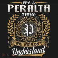 ItS A Peralta Thing You WouldnT Understand Name Classic Pajama Set thumb 2