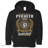 ItS A Peralta Thing You WouldnT Understand Name Classic Toddler Hoodie thumb 0