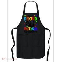 I'm A Proud Autism Grandma Autism Awareness Meaningful Gift Apron thumb 0