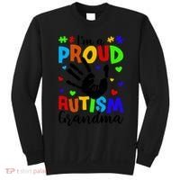 I'm A Proud Autism Grandma Autism Awareness Meaningful Gift Sweatshirt thumb 0