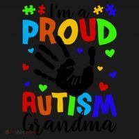 I'm A Proud Autism Grandma Autism Awareness Meaningful Gift Backpack thumb 2