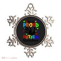 I'm A Proud Autism Grandma Autism Awareness Meaningful Gift Ornament thumb 0