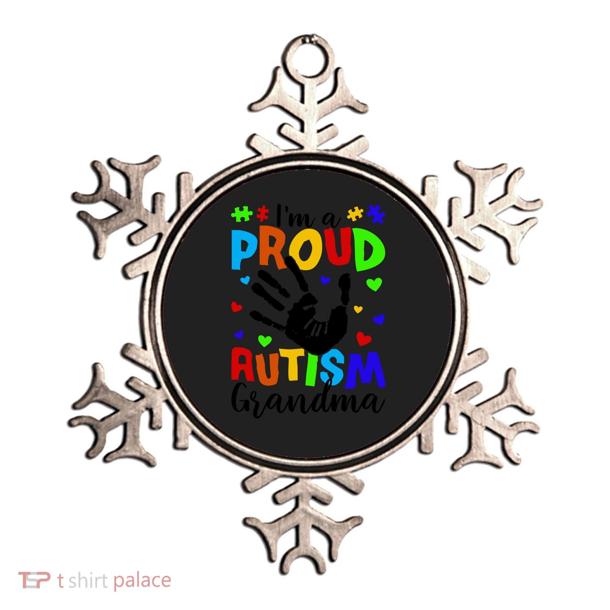 I'm A Proud Autism Grandma Autism Awareness Meaningful Gift Ornament