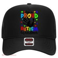 I'm A Proud Autism Grandma Autism Awareness Meaningful Gift Hat thumb 0