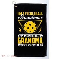 I'm A Pickleball Gift For Pickleball Player Golf Towel thumb 0