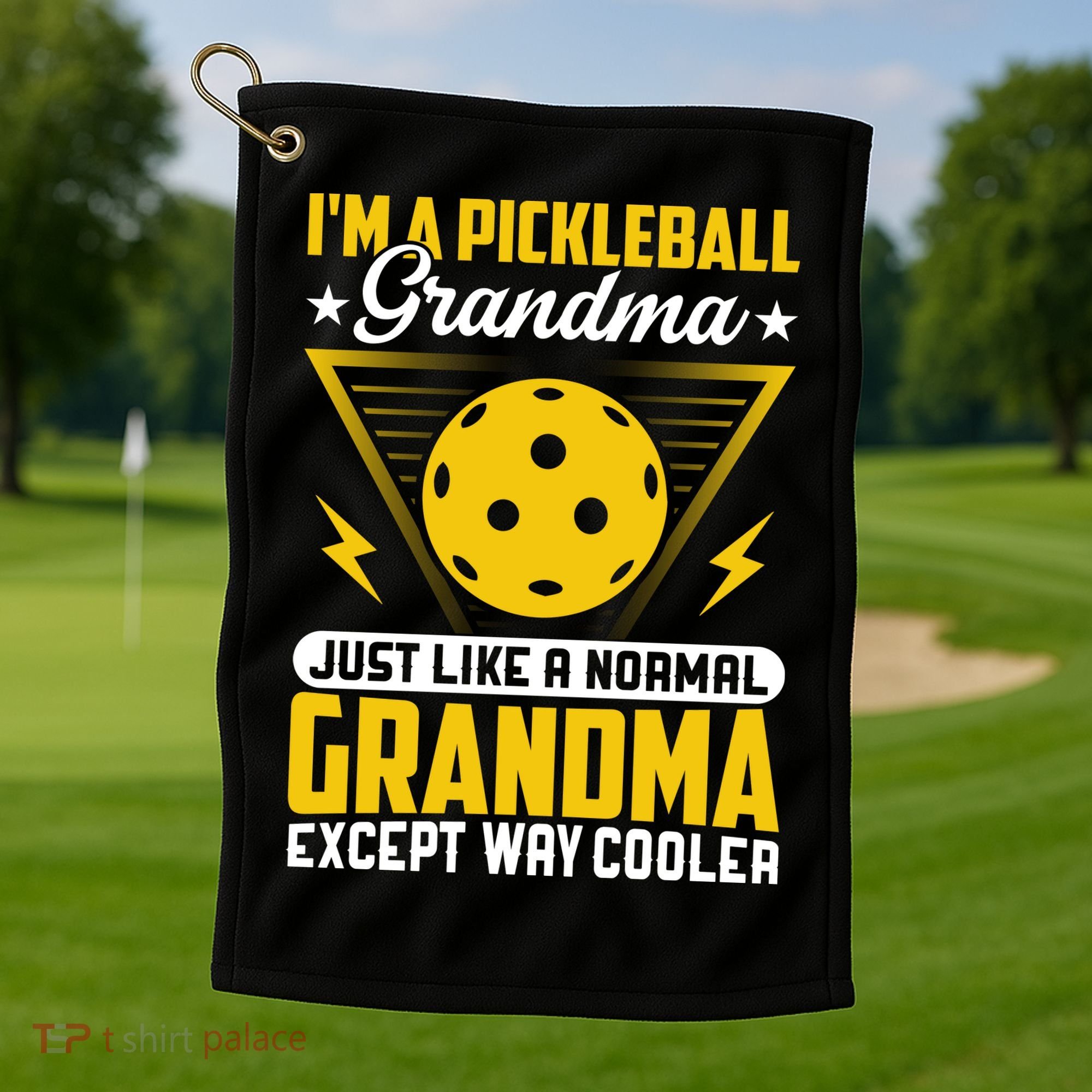 I'm A Pickleball Gift For Pickleball Player Golf Towel