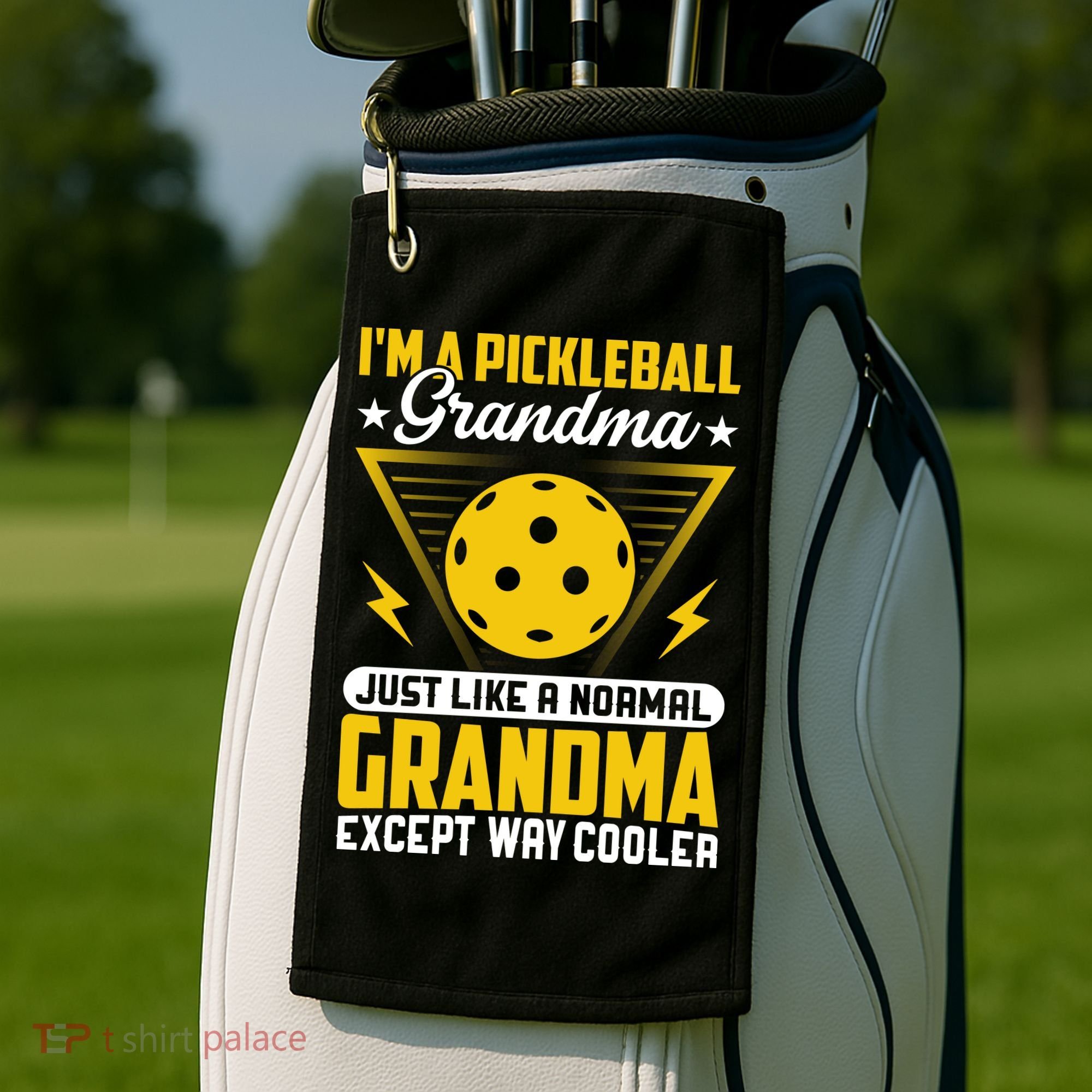 I'm A Pickleball Gift For Pickleball Player Golf Towel
