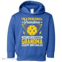 I'm A Pickleball Gift For Pickleball Player Toddler Hoodie thumb 0