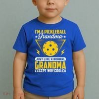 I'm A Pickleball Gift For Pickleball Player Toddler T-Shirt thumb 2