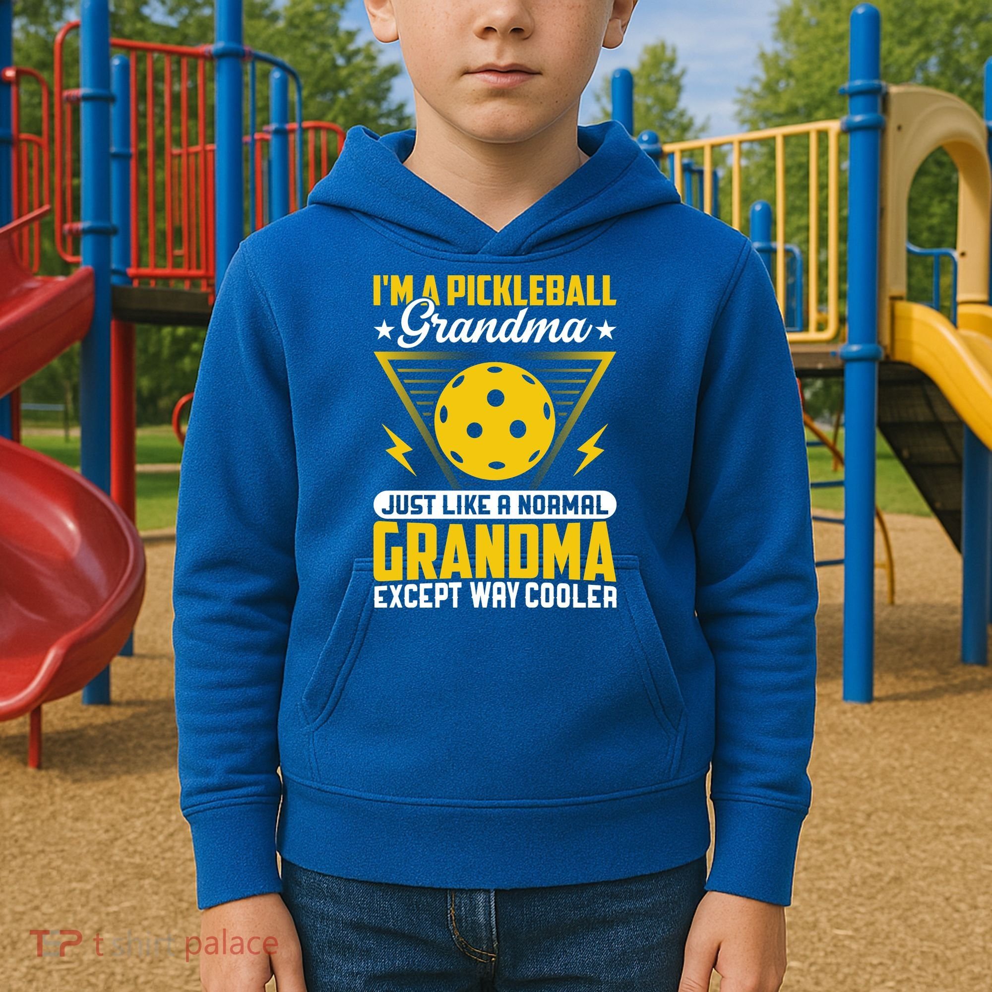 I'm A Pickleball Gift For Pickleball Player Kids Hoodie