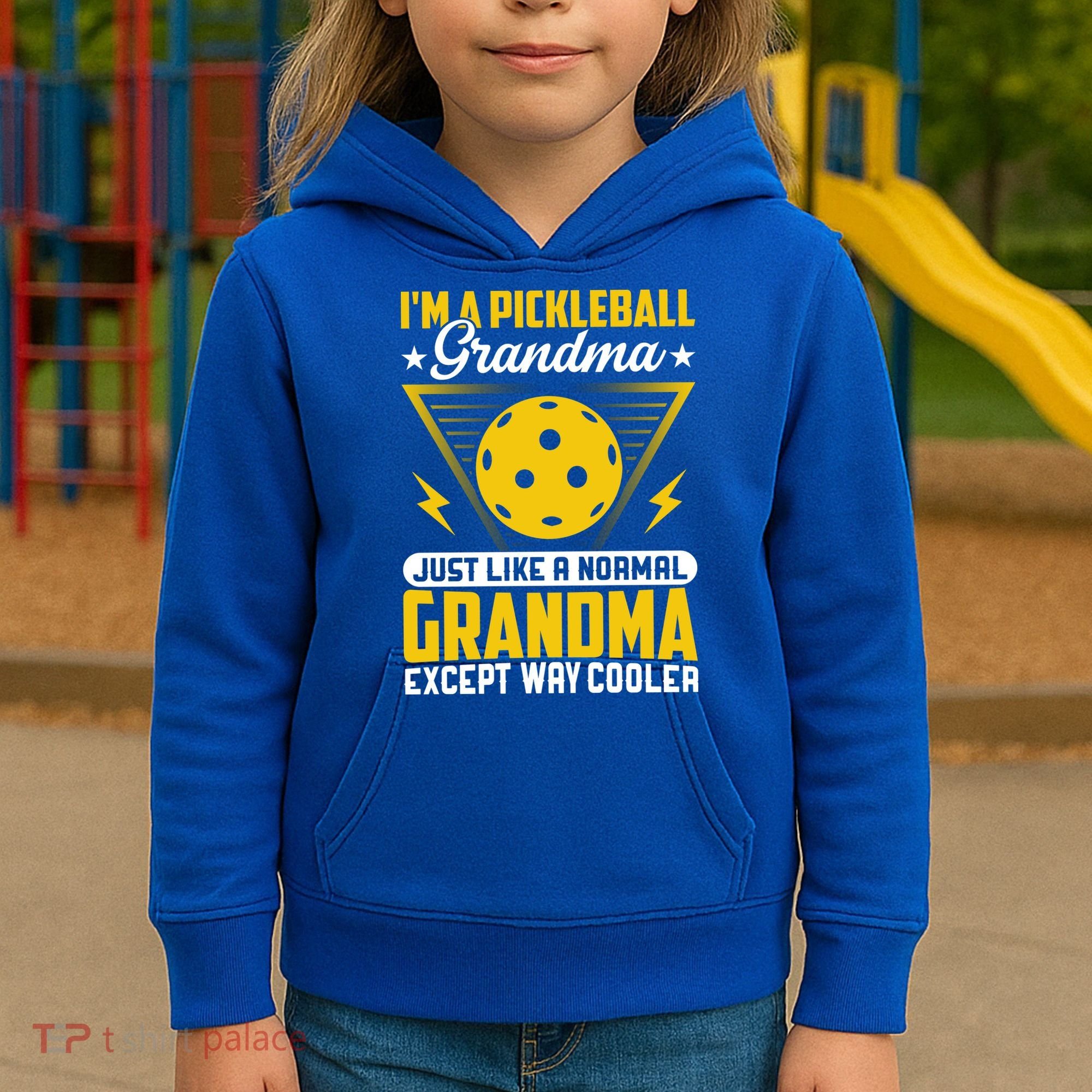 I'm A Pickleball Gift For Pickleball Player Kids Hoodie