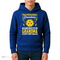 I'm A Pickleball Gift For Pickleball Player Kids Hoodie thumb 4