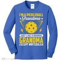 I'm A Pickleball Gift For Pickleball Player Kids Long Sleeve Shirt thumb 0