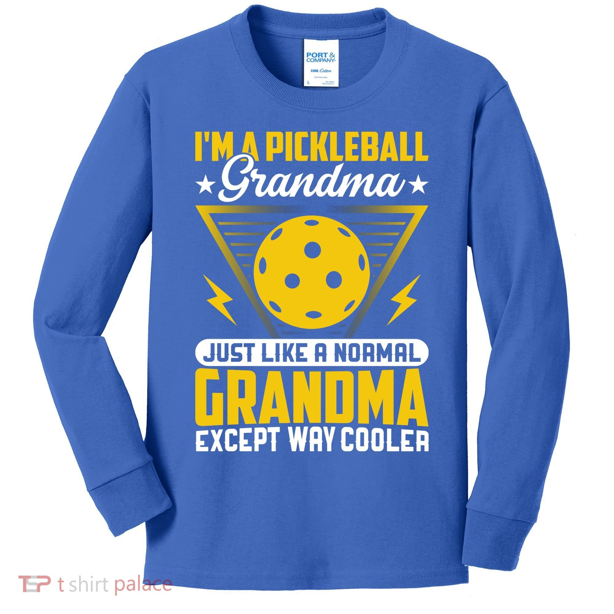 I'm A Pickleball Gift For Pickleball Player Kids Long Sleeve Shirt
