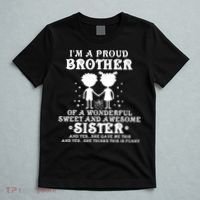 I'm A Proud Brother Of A Wonderful Sweet And Awesome Sister T-Shirt thumb 5