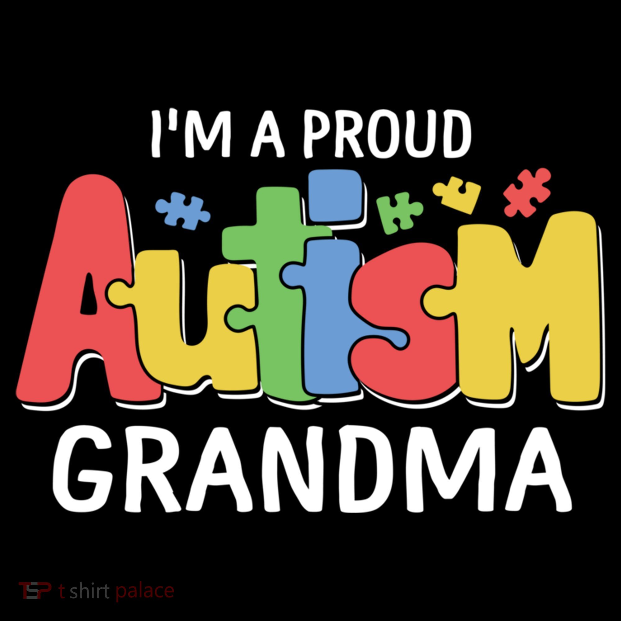 I'm A Proud Autism Grandma Awareness Gift Women's Hoodie