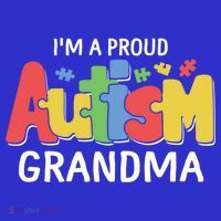 I'm A Proud Autism Grandma Awareness Gift Mousepad thumb 1