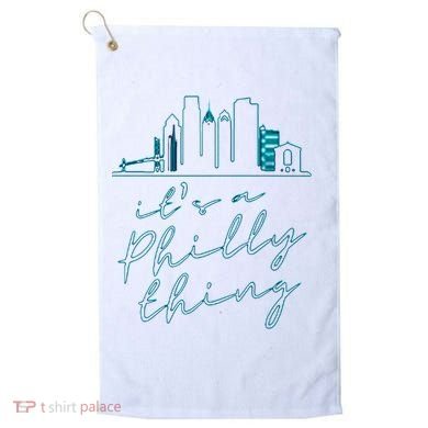 Its A Philly Thing Golf Towel