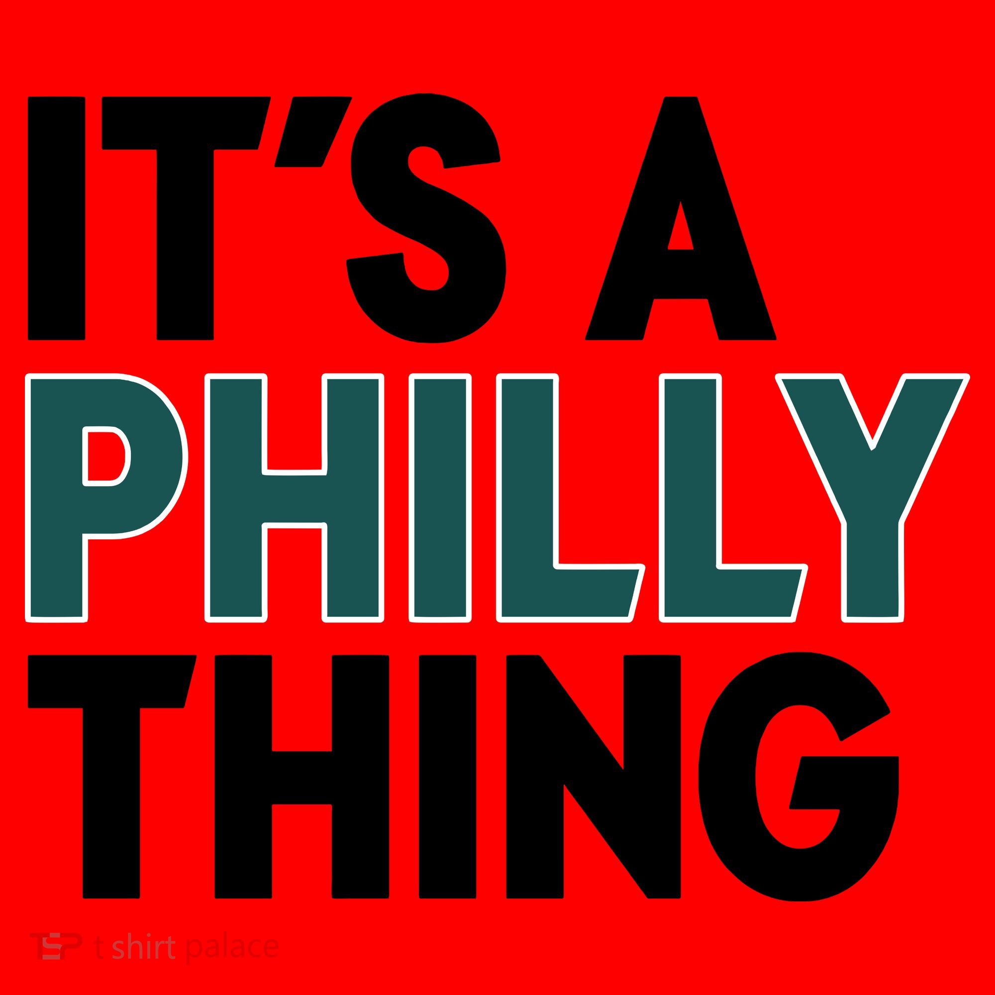 It's A Philly Thing Philadelphia Football Fan Santa Hat
