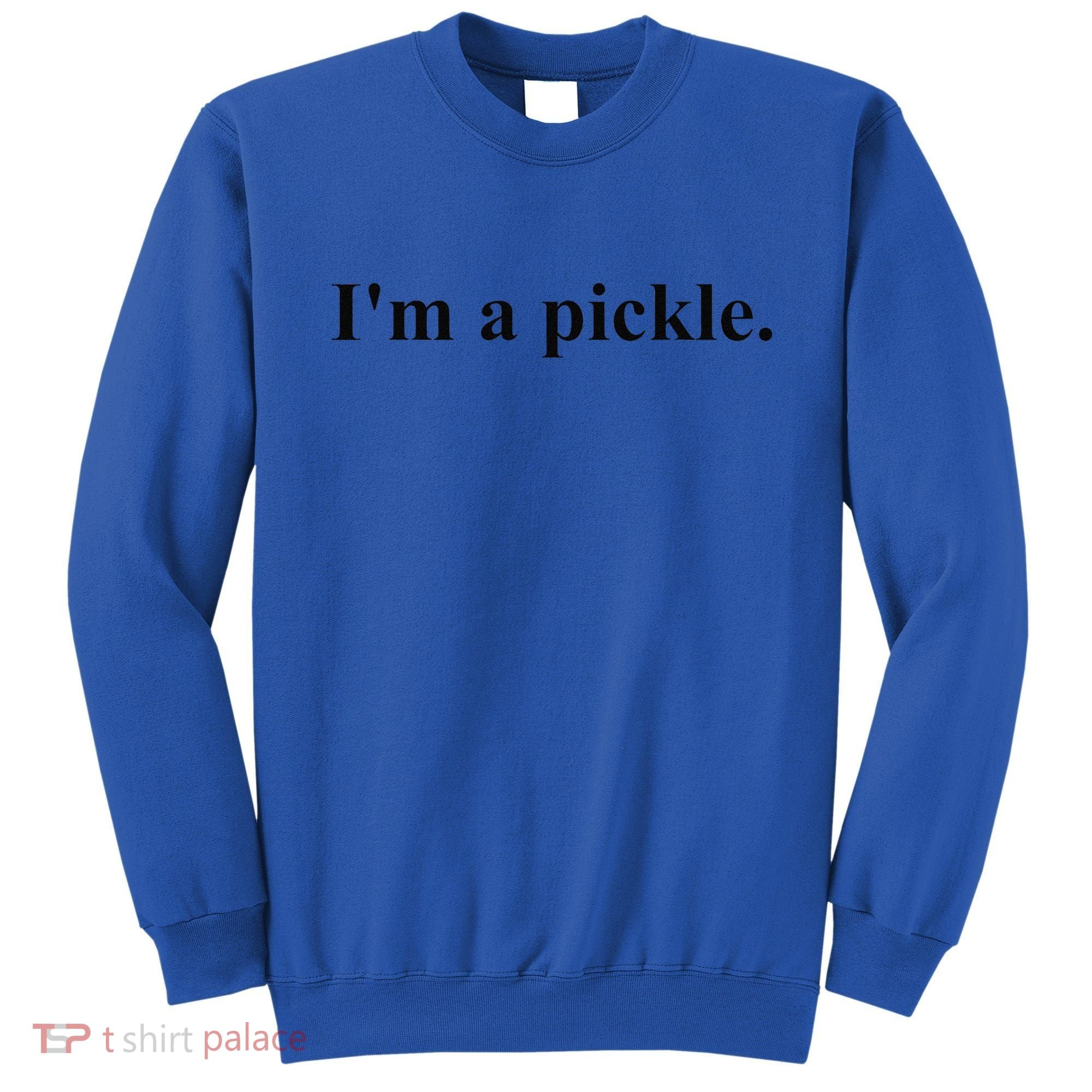 Im A Pickle Halloween Pickle Costume Sweatshirt