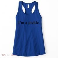 Im A Pickle Halloween Pickle Costume Women's Tank Top thumb 0