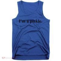 Im A Pickle Halloween Pickle Costume Tank Top thumb 0