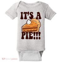 Its A Pie Funny Thanksgiving Baby Bodysuit thumb 0