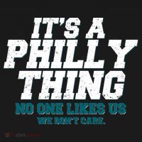 It's A Philly Thing No One Likes Us We Don't Care Football Fan Women's Hoodie thumb 2