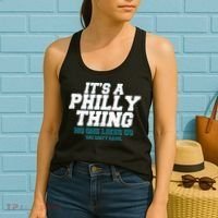 It's A Philly Thing No One Likes Us We Don't Care Football Fan Women's Tank Top thumb 2
