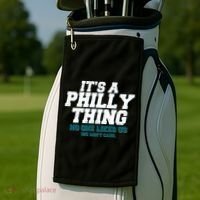 It's A Philly Thing No One Likes Us We Don't Care Football Fan Golf Towel thumb 2