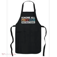 Ignore All Previous Instructions Apron thumb 0