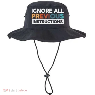 Ignore All Previous Instructions Bucket Hat