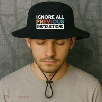 Ignore All Previous Instructions Bucket Hat thumb 2