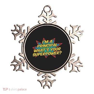 Im A Principal Whats Your Superpower Super School Principal Ornament