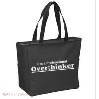 I'm A Professional Overthinker Gift Tote Bag thumb 2