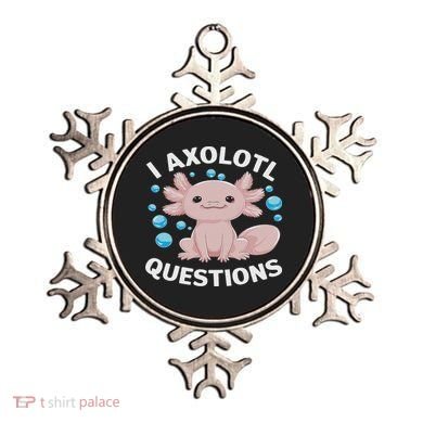 I Axolotl Questions Kawaii Axolotl Ornament