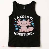 I Axolotl Questions Kawaii Axolotl Tank Top thumb 2