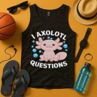I Axolotl Questions Kawaii Axolotl Tank Top thumb 4