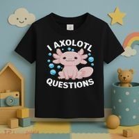 I Axolotl Questions Kawaii Axolotl Toddler T-Shirt thumb 3