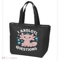 I Axolotl Questions Kawaii Axolotl Tote Bag thumb 3