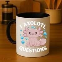 I Axolotl Questions Kawaii Axolotl Coffee Mug thumb 4